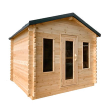 Dundalk LeisureCraft CT Wood Burning Georgian Cabin Sauna 6 Person | CTC88W