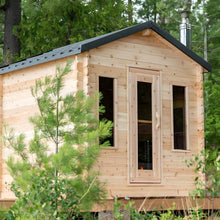 Dundalk LeisureCraft CT Wood Burning Georgian Cabin Sauna 6 Person | CTC88W