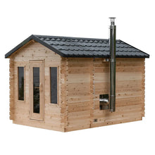 Dundalk LeisureCraft CT Electric Heated Georgian Cabin Sauna with Changeroom 6 Person | CTC88CE