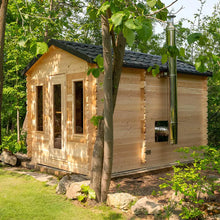 Dundalk LeisureCraft CT Electric Heated Georgian Cabin Sauna with Changeroom 6 Person | CTC88CE