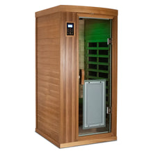 Low EMF One Person Far Infrared Red Cedar Deluxe Indoor Sauna Room | D010275SNI6