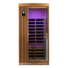 Low EMF One Person Far Infrared Red Cedar Deluxe Indoor Sauna Room | D010275SNI6