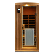 Low EMF One Person Far Infrared Red Cedar Deluxe Indoor Sauna Room | D010275SNI6