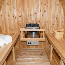 Dundalk Leisurecraft CT Electric Heated Serenity Barrel Sauna 4 Person | CTC2245E