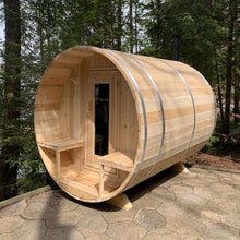 Dundalk Leisurecraft CT Electric Heated Serenity Barrel Sauna 4 Person | CTC2245E