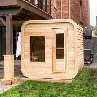 Dundalk Leisurecraft CT Electric Heated Luna Sauna 2-4 Person | CTC22LU