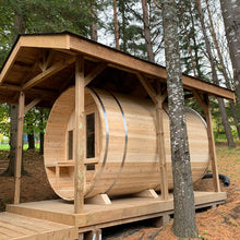 Dundalk Leisurecraft CT Wood Burning Tranquility MP Barrel Sauna 6 Person | CTC2345MPW