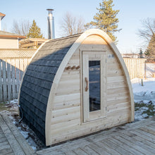 Dundalk Leisurecraft CT Electric Heated MiniPOD Sauna 2-4 Person | CTC77ME