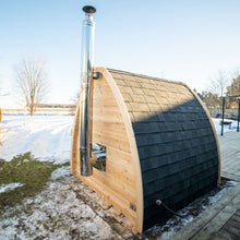 Dundalk Leisurecraft CT Electric Heated MiniPOD Sauna 2-4 Person | CTC77ME
