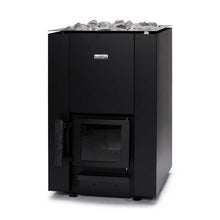 Narvi Kaamos 20 Wood Burning Sauna Heater With Rocks and Chimney Adpator | NARKAAM