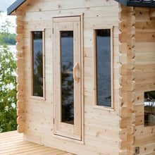 Dundalk LeisureCraft CT Wood Burning Georgian Cabin Sauna 6 Person | CTC88W
