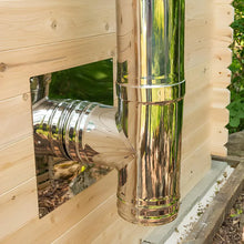 Dundalk LeisureCraft CT Electric Heated Georgian Cabin Sauna with Changeroom 6 Person | CTC88CE