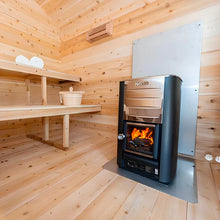 Dundalk LeisureCraft CT Electric Heated Georgian Cabin Sauna with Changeroom 6 Person | CTC88CE