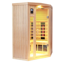 Hemlock Pentagonal Two Person Indoor Far Infrared Sauna Room | D0102HEIRBT