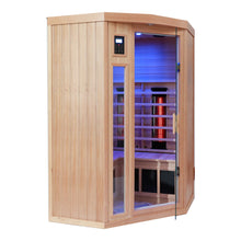 Hemlock Pentagonal Two Person Indoor Far Infrared Sauna Room | D0102HEIRBT