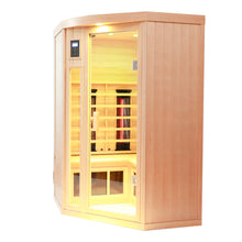 Hemlock Pentagonal Two Person Indoor Far Infrared Sauna Room | D0102HEIRBT