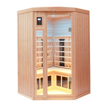 Hemlock Pentagonal Two Person Indoor Far Infrared Sauna Room | D0102HEIRBT